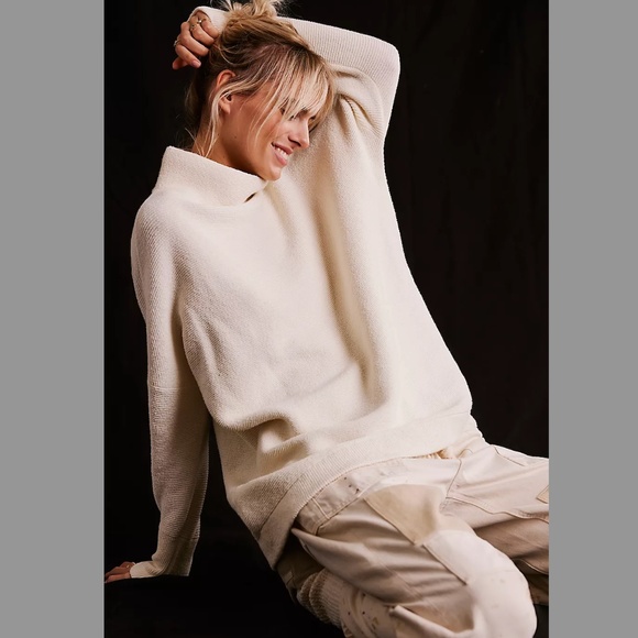 Free People Ottoman Slouchy Sweater  Tunic - Picture 1 of 5